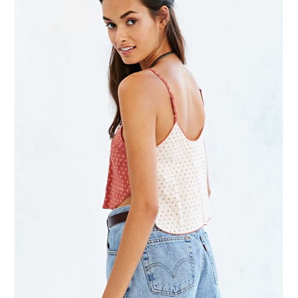 Urban Outfitters Tops - UO / COPE / CROPPED TANK TOP RED